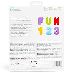Munchkin® Learn™ Bath Letters and Numbers 36pc