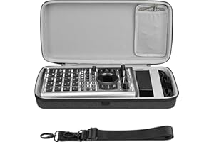 Geekria Audio Interface Carrying Case, Compatible with Roland SP-404MKII / SP-404 / SP-404A / SP-404SX, EVA Hard Shell Travel