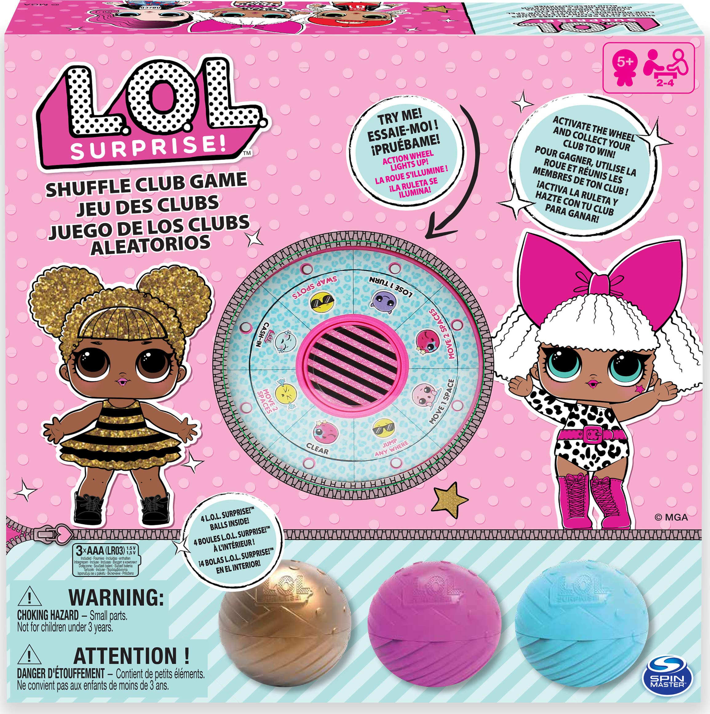 Cardinal Games L.O.L. Surprise! Shuffle Club Game