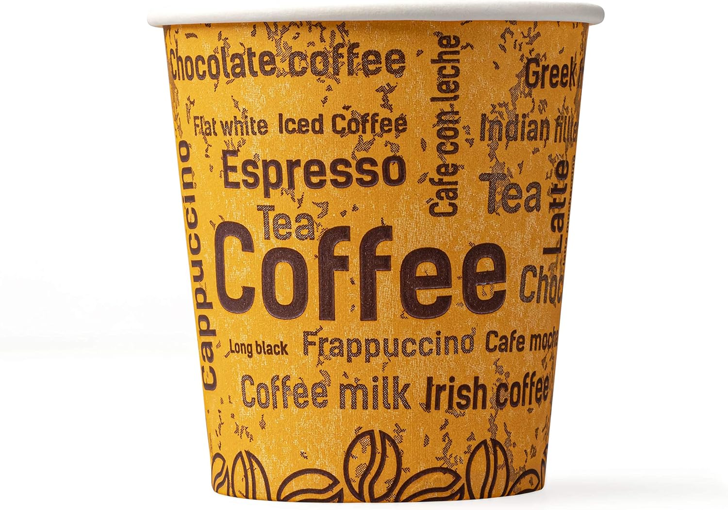 6.5 OZ DISPOSABLE PAPER CUP FOR HOT TEA, COFFEE, KARAK CUPS, FOR HOME ...