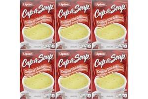 Lipton Cup-A-Soup Cream of Chicken, 2.4 Ounce (Pack of 6)