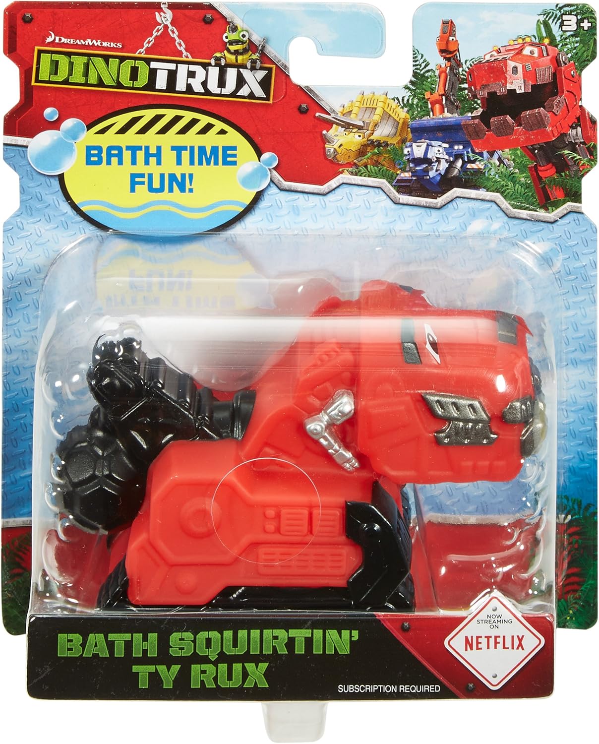 mattel dinotrux ty rux vehicle