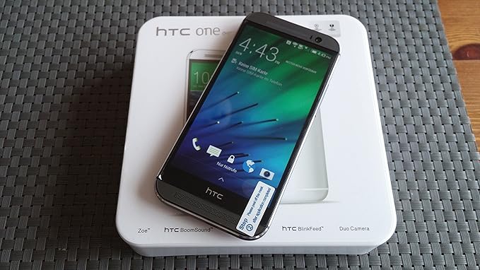 HTC One M8S Smartphone (5 Zoll LCD-Display (12,7 cm), 16 GB interner Speicher, 2 GB RAM, 13 Megapixel-Kamera, Android 5.0) Me