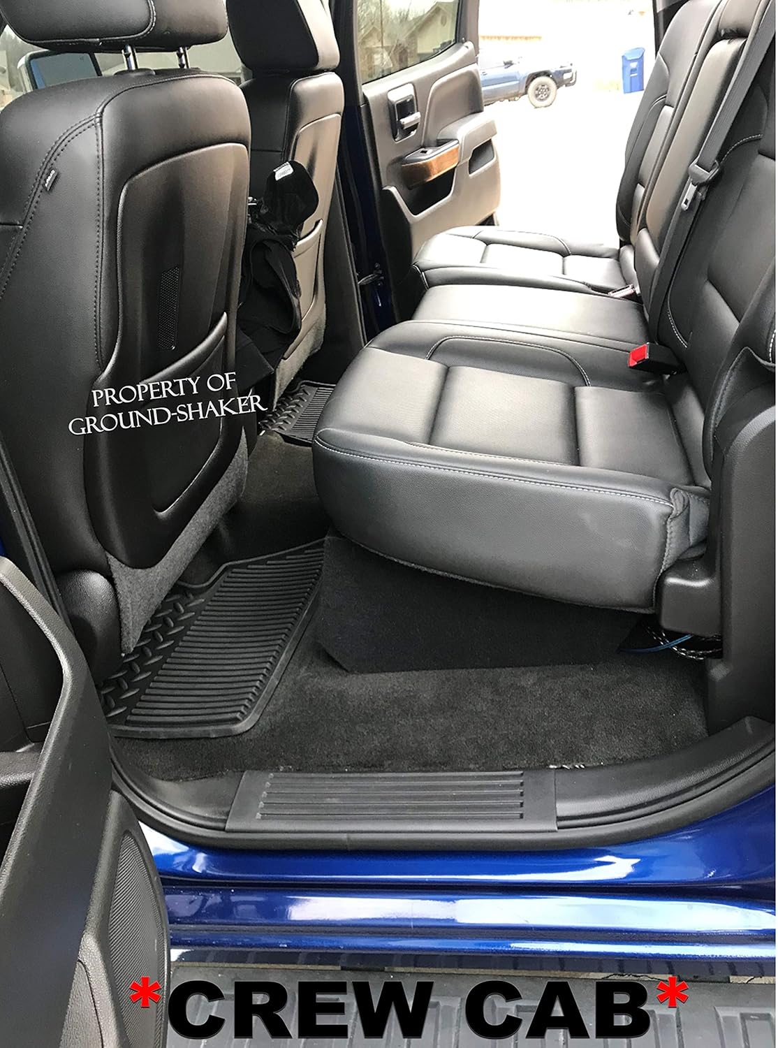2018 silverado crew cab sub box