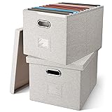 Graciadeco File Organizer Box, Collapsible Storage
