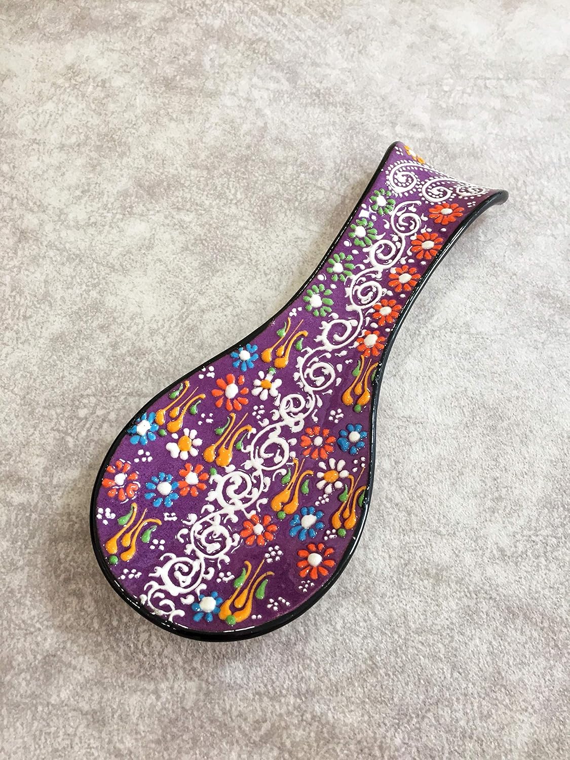 handmade ceramic spoon rest