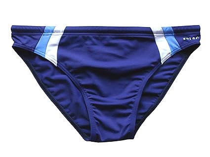 Solar Schwimmhose, Badehose Badeslip Dry Weave 882239 in schwarz/rot, blau/türkis oder blau/hellblau Seitliche Höhe ca. 4 cm