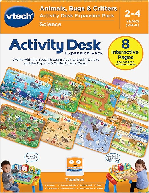 vtech activity table expansion pack