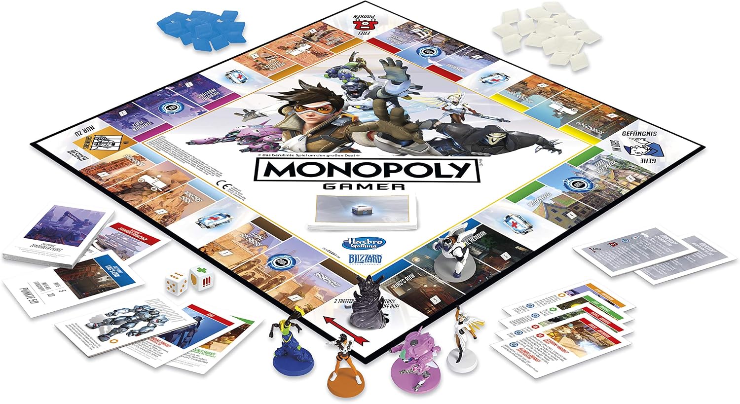 Hasbro Gaming E6291100 Monopoly Gamer Collector's Edition Board Game from 13 Years Gift for Overwatch Players - Image 3