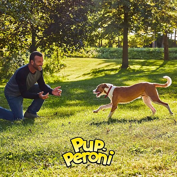 PUP-PERONI DOG TREATS, PRIME RIB FLAVOR, 38 OUNCE, MADE WITH REAL STEAK