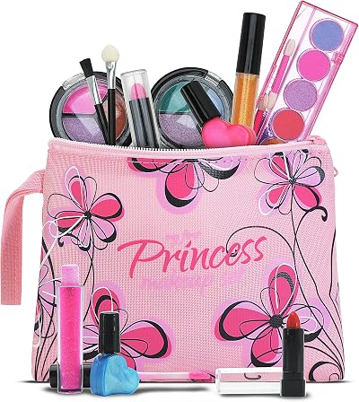 Playkidiz My First Princess Make Up Kit Kids Washable Non-Toxic Pretend Play