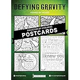 Coloring Broadway - Wicked Inspired Coloring Postcards (Set of 4), Defying Gravity Musical Theater Merchandise, Printed on Matte Card Stock (5” x 7”), Ideal Gift for a Broadway Theater Lover