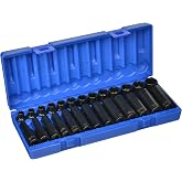 Grey Pneumatic (1226M) 3/8" Drive 26-Piece Deep Length Metric Master Socket Set