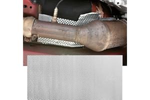 UNLRAE Car Heat Shield,Automotive Replacement Exhaust Heat Shields,Car Accessories Aluminum High Temperature Thermal Barrier 