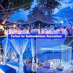 66ft 200 LED Christmas Lights Outdoor - 8 Modes