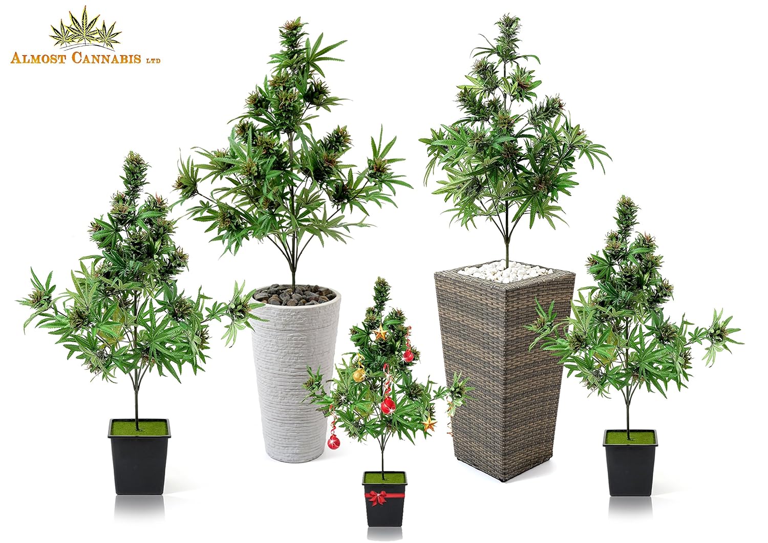 Cannabis Plant with beautiful Buds,Artificial Marijuana