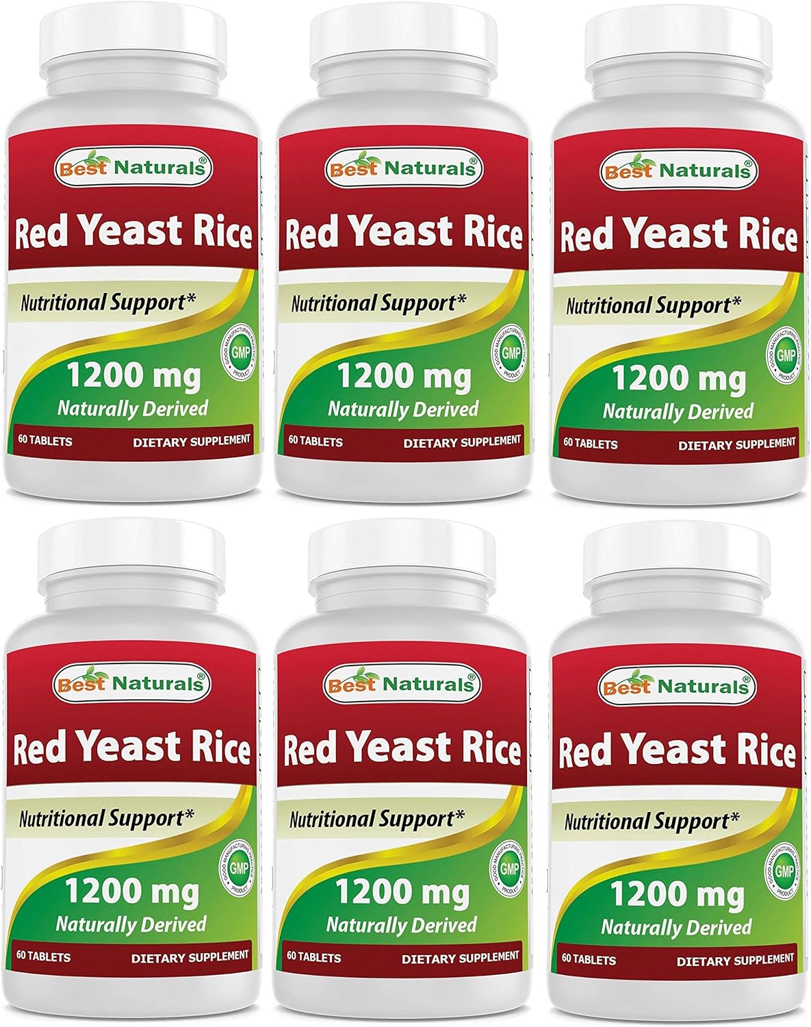 Best Naturals Red Yeast Rice 1200 Mg Tablet for Healthy