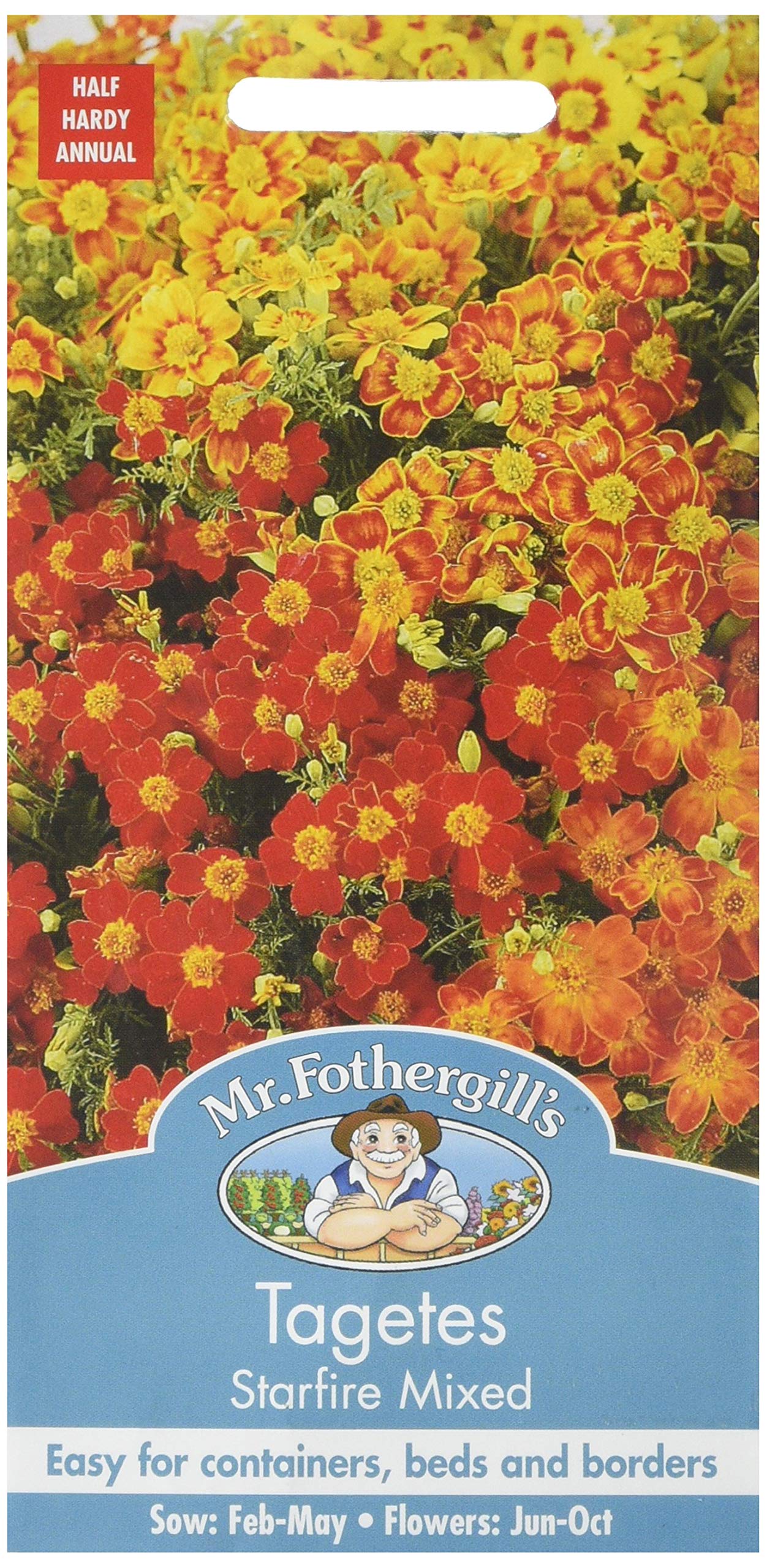 Mr Fothergill's TAGETES Starfire Mixed