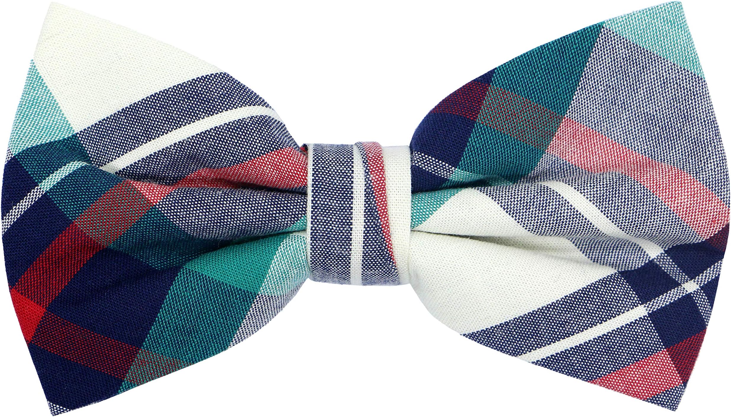Men's Pre-Tied Bow Tie Adjustable Tuxedo Bowtie for Wedding Party, By OCIA