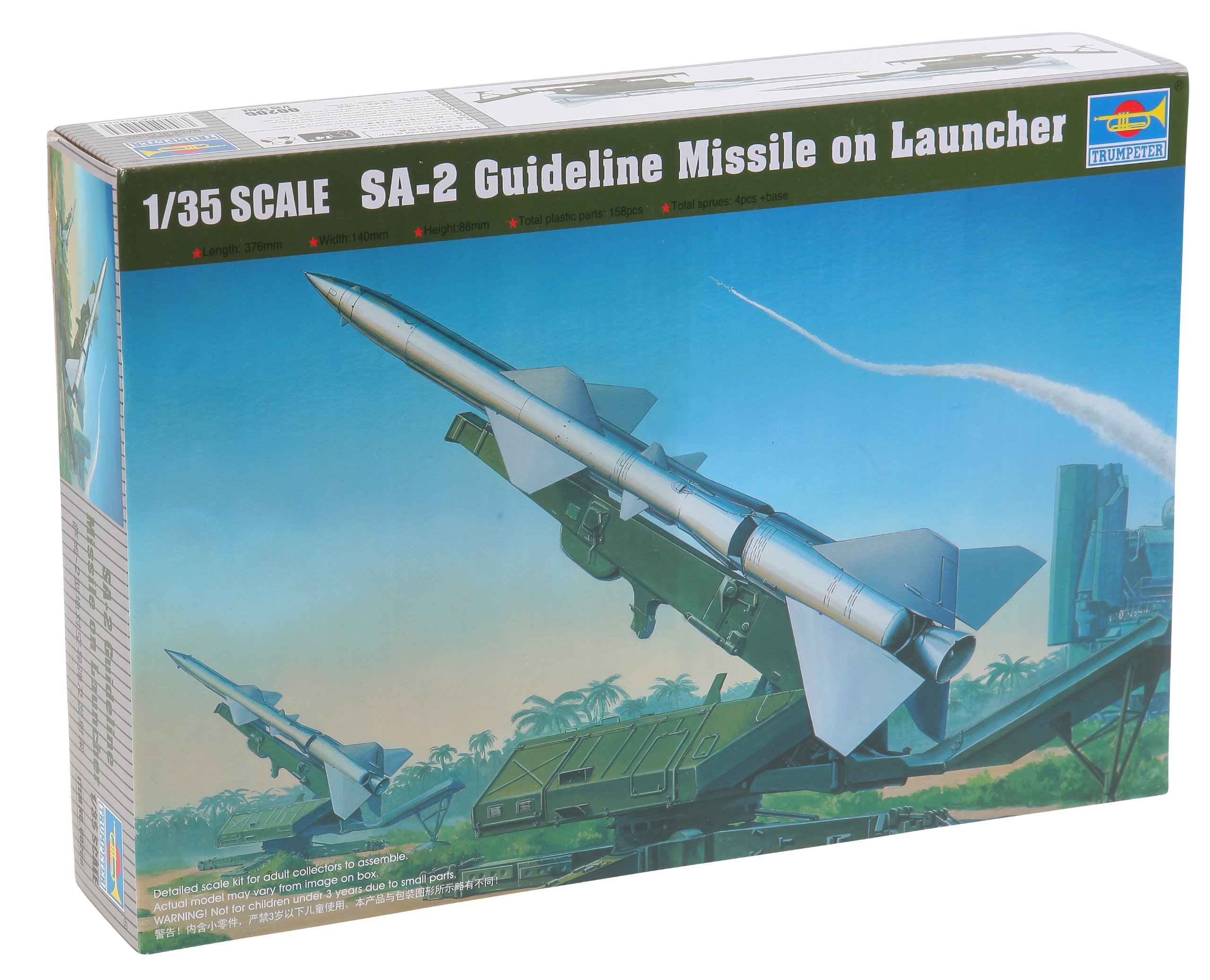 Trumpeter 1:35 - SA-2 Guideline Missile on Launcher