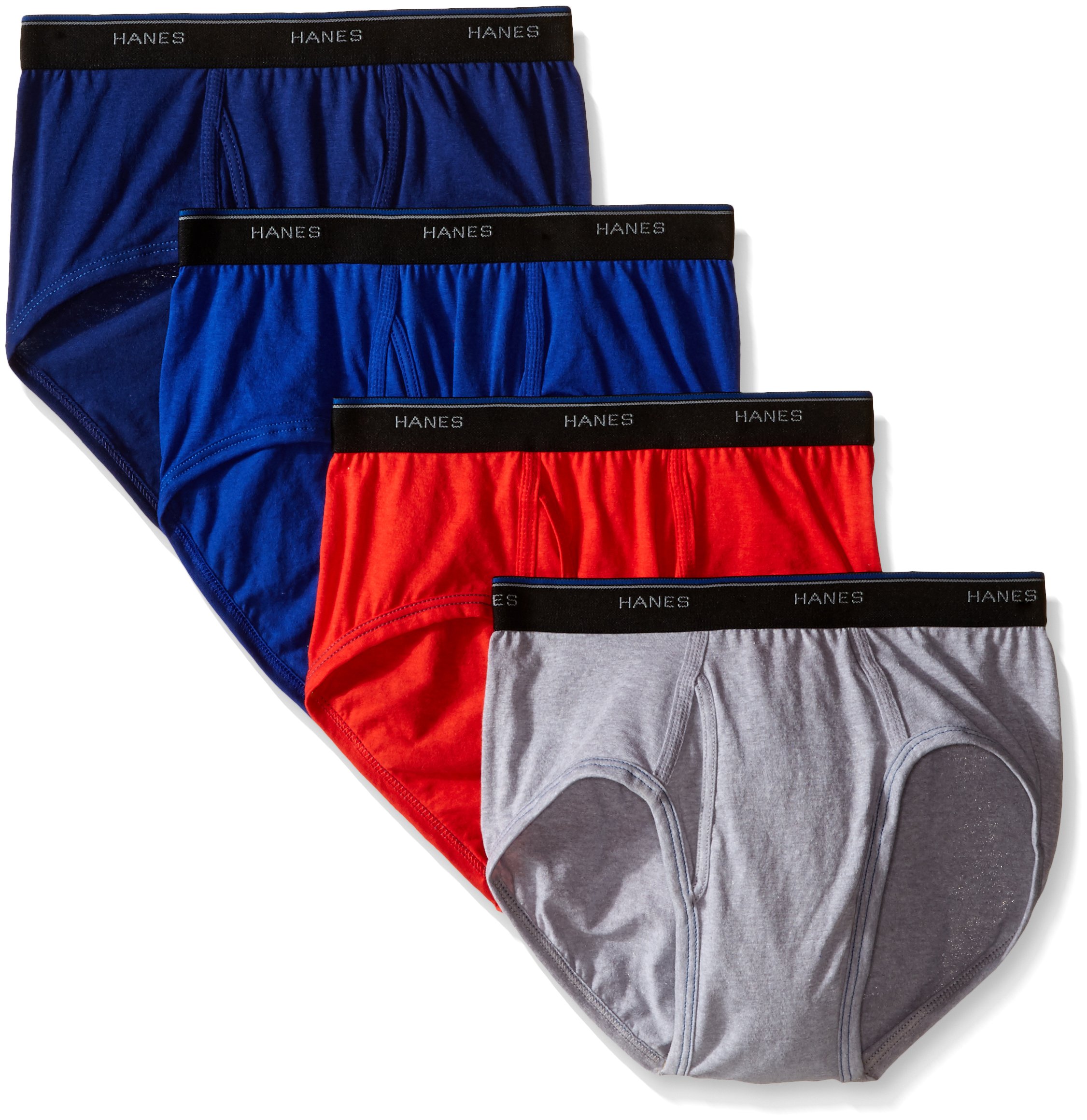 Hanes Mens TAGLESS ComfortBlend 4PacK Cotton Brief Comfort Flex Waistband, XXL 691167005405 eBay