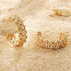Gold Huggie Earrings for Women - Dremmy Studios