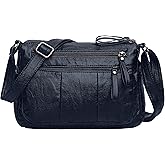 VOLGANIK ROCK Purses for Women Soft PU Leather Shoulder Bag Ladies Crossbody Purse and handbags Lightweight Pocketbook