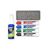 EXPO Original Dry Erase Set, Chisel Tip, Assorted Colors, 6-Piece