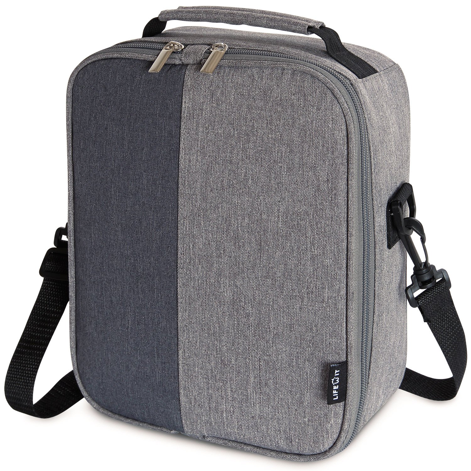 Lifewit Insulated Lunch Bag Box with Adjustable Divider for Adults Men