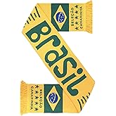 Euroscarves Brasil Recycled Cotton Soccer Knit Scarf