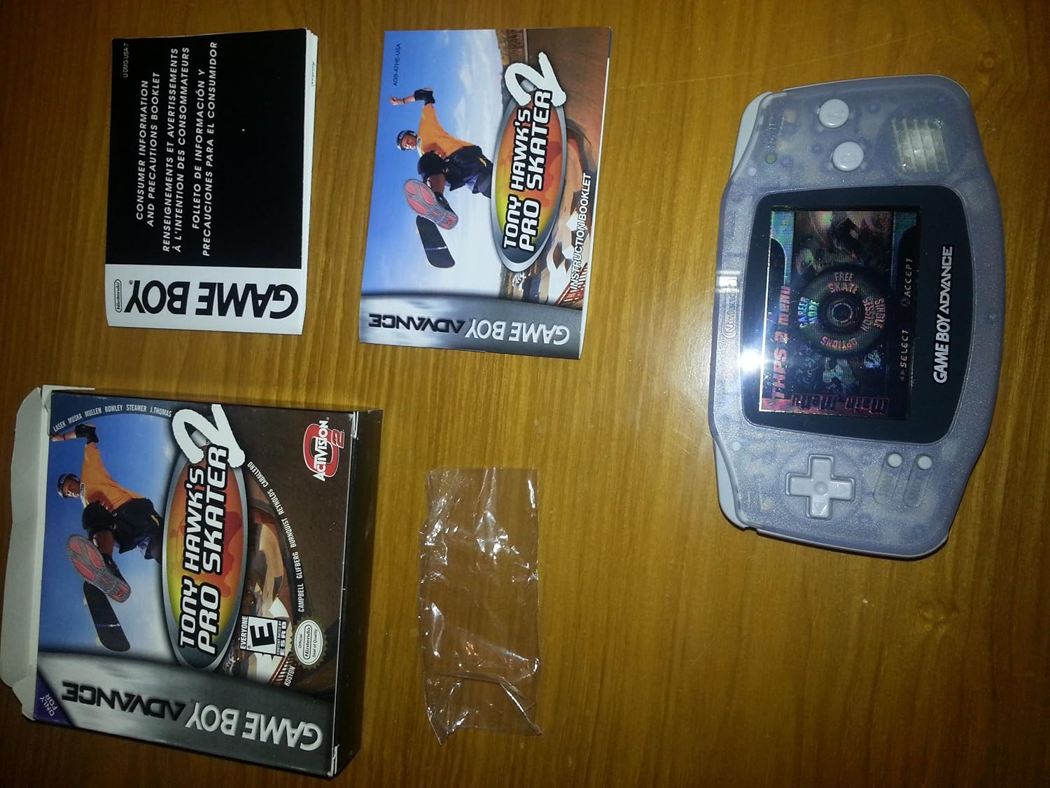 Game Boy Advance Console in Glacier: Game Boy Advance: Video Games