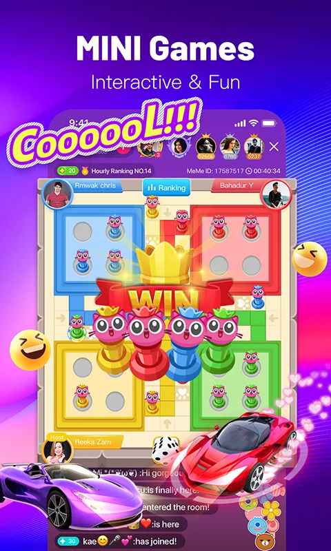 Meme Live Live Chat Stream Amazon Com Appstore For Android