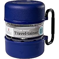 GAMMA2 Vittles Vault Travel-Tainer (6 Cups) Portable Food Storage Container, Blue