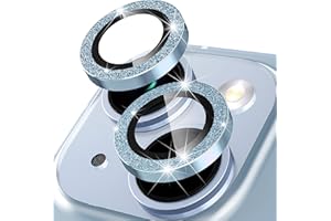 Suoman for iPhone 14 6.1 inch / 14 Plus 6.7 inch Camera Lens Protector, Camera Cover Tempered Glass for iPhone 14 Plus/for iP