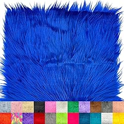 Ice Fabrics Faux Fur Fabric Squares - 20x20 Inches