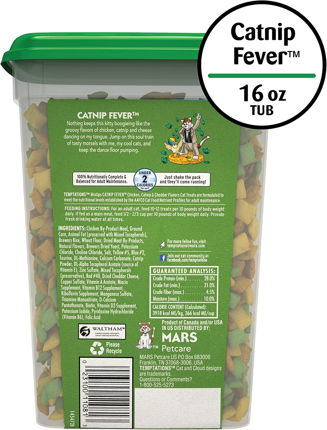 temptations mixups catnip fever cat treats