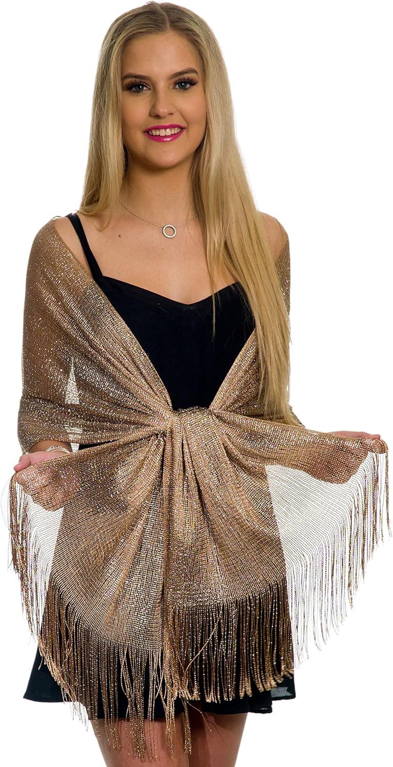 brown shawls for dresses