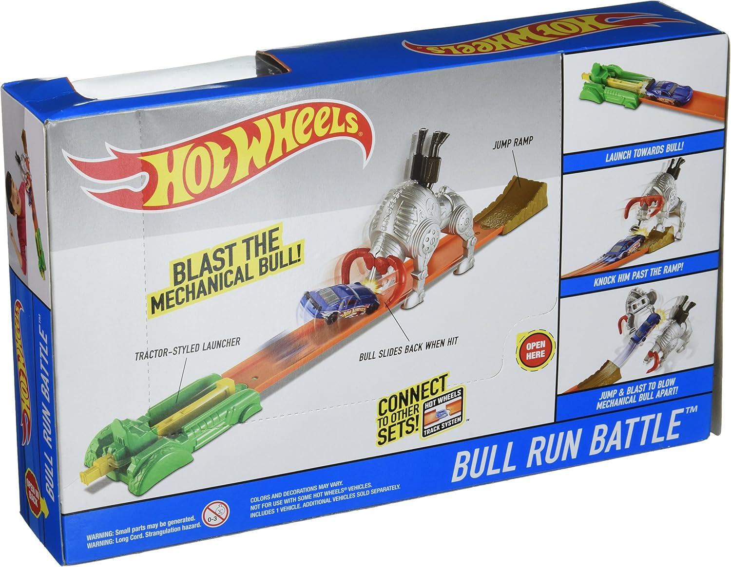 hot wheels bull run battle