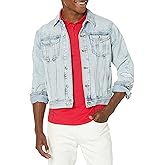 Armani Exchange Men's Denim Jacket, Indigo Denim, Medium