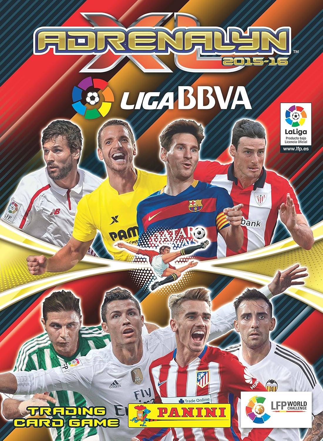 Liga BBVA - Archivador Adrenalyn 2015-2016 (Panini 003127AE): Amazon.es: Juguetes y juegos