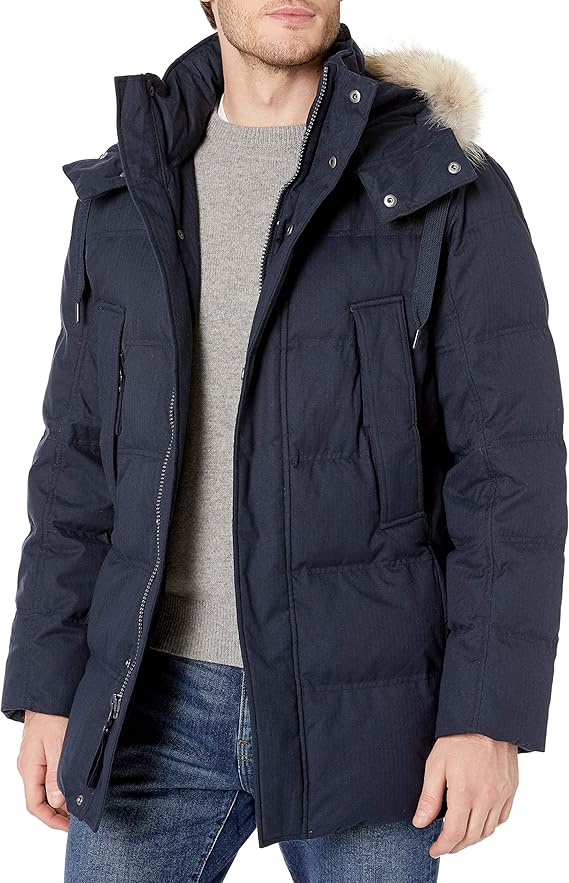 Marc New York by Andrew Marc Men's Cumberland Rinted Down Filled Parka