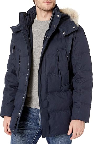 andrew marc coyote fur hooded parka