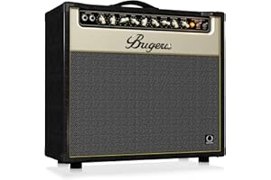 Bugera V55 INFINIUM 55-Watt Vintage 2-Channel Tube Combo with INFINIUM Tube Life Multiplier, Original Turbosound Speaker and Reverb