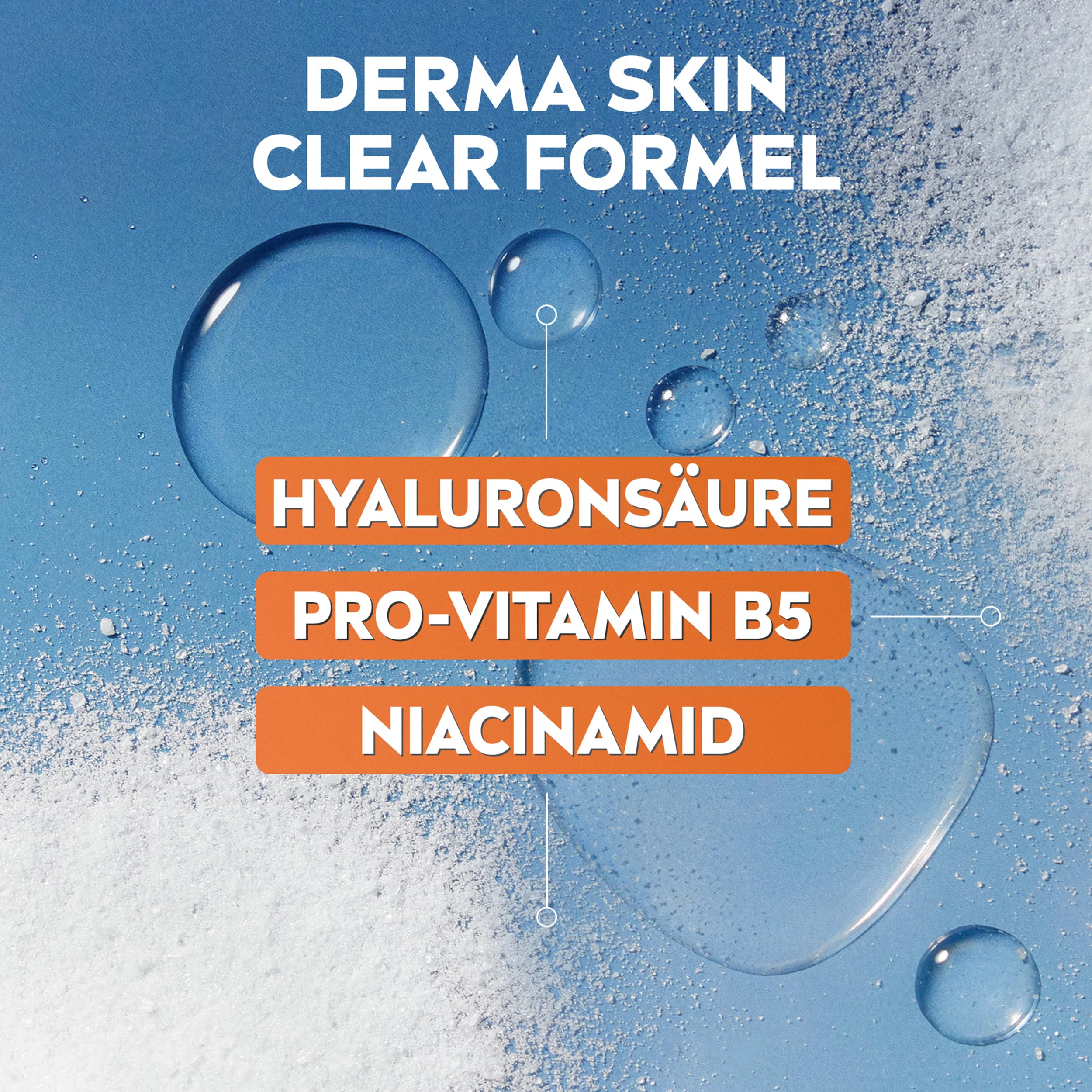 NIVEA Derma Skin Clear Routine Set mit Rebalance & Clear Serum, Nachtpeeling Serum & Waschgel, Gesichtspflege für unreine Haut mit Salicylsäure & Niacinamid 6