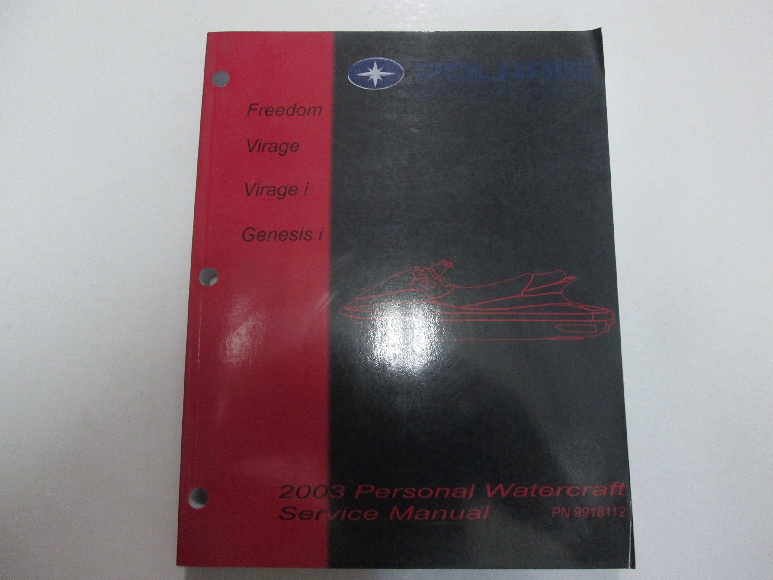 2003 Polaris Freedom Virage Virage/Genesis i Personal Watercraft Service  Manual Paperback – 2002