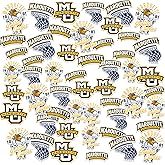 Marquette University Basketball Sports 50ct Vinyl Large Deluxe Stickers Variety Pack - Laptop, Water Bottle, Scrapbooking, Tablet, Skateboard, Indoor/Outdoor