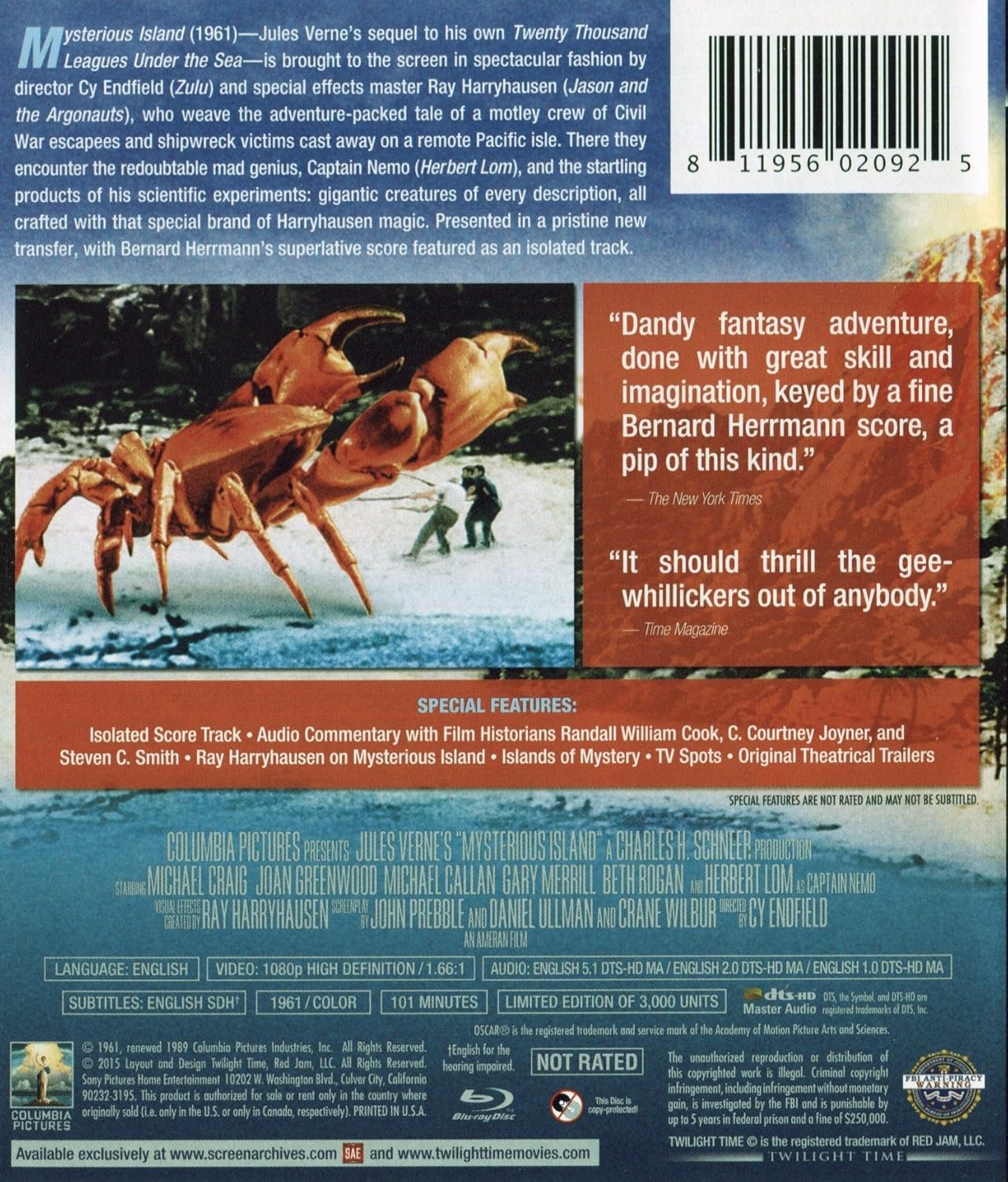 Mysterious Island Amazon Fr Dvd Blu Ray