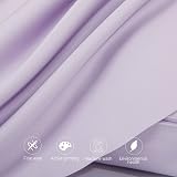 NTBAY 2 Pack 500 Thread Count Egyptian Cotton Pillowcases 50x75 cm Orchid Purple view 2