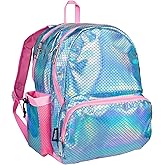 Wildkin 17-inch Kids Backpack – Durable, Lightweight School Bag for Boys & Girls - Mermaid Scales