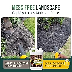 Lockscape Sticky Mulch Glue for Landscaping 2.5